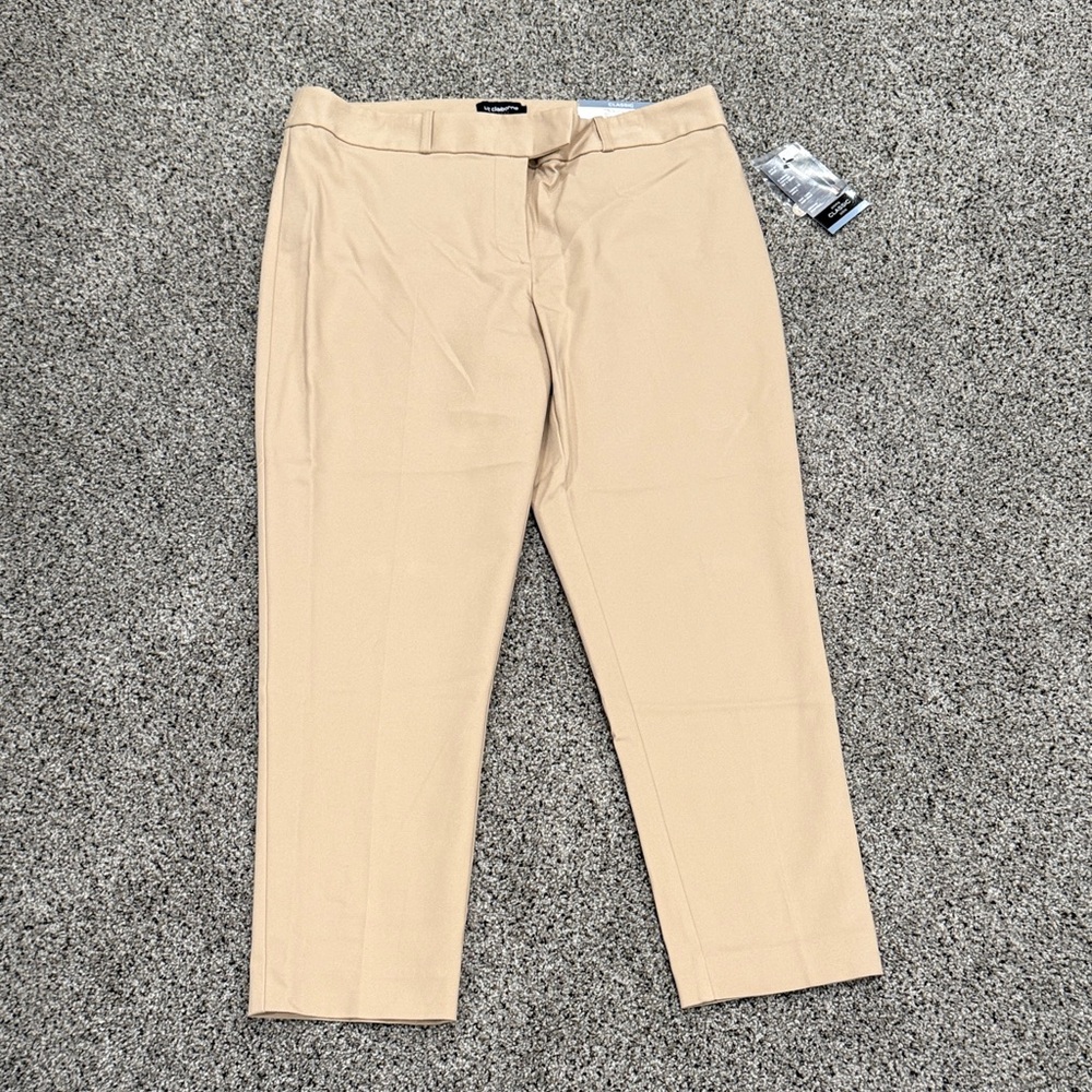 Liz Claiborne Women's Tan Ankle Pants